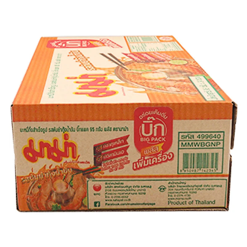 Mama Big Pack Instant Noodle Creamy Shrimp Tom Yum 95g x24