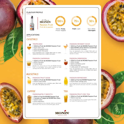 Monin Passion Fruit Mix 1000ml