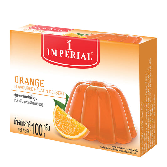 Imperial Orange Flavoured Gelatin Desser