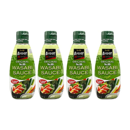 S & B Original Wasabi Sauce With Horseradish And Sunflower Oil