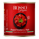 ROSZO Chopped Tomatoes Sauce in a 2.5 kg container, featuring bright red chopped tomatoes with herbs and seasoning.
