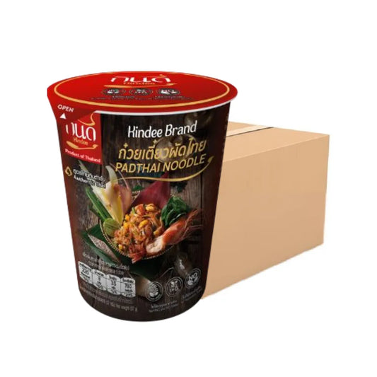 KINDEE Kin Dee Pad Thai Ready-to-eat Cup . X36 58g