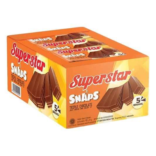 Superstar Wafer Snap 12 Pcs 28g