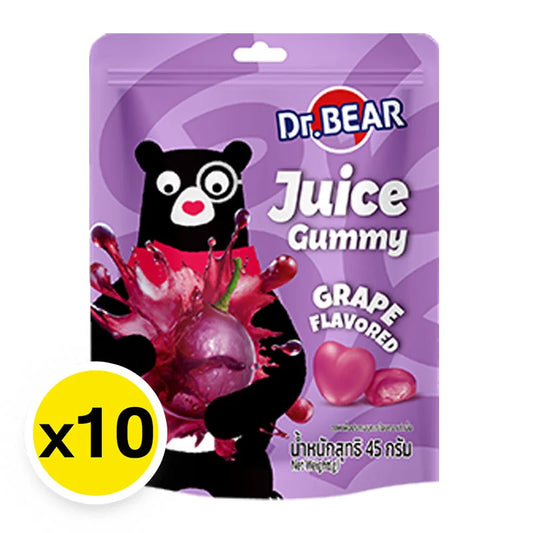 Dr.bear Purple Grape Gummy 45g x10