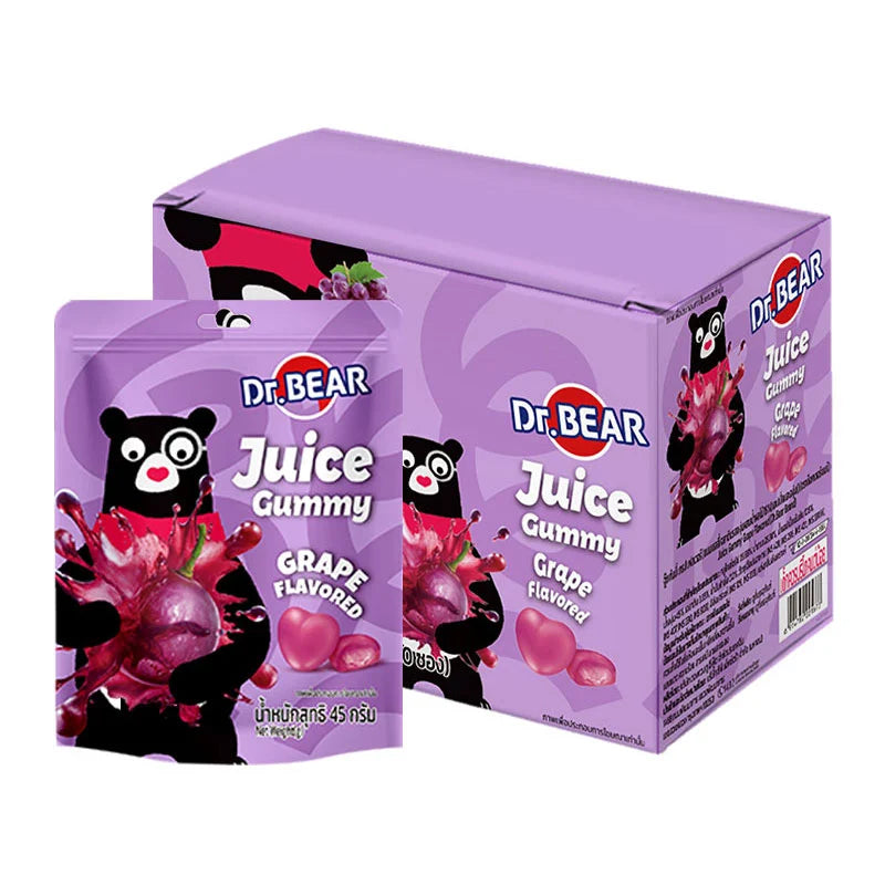 DR.BEAR Purple Grape Gummy 45g x10