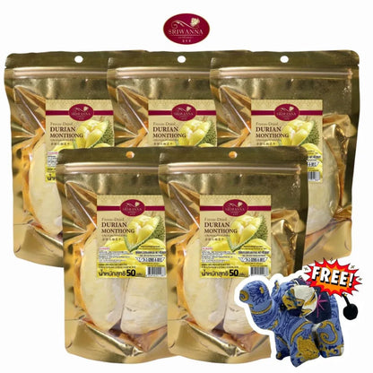 Sriwanna Freeze Dried Durian Monthong 50g