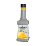 LongBeach Thai Honey Mango Puree in a jar, showcasing the smooth, golden mango puree used in dry grocery recipes.