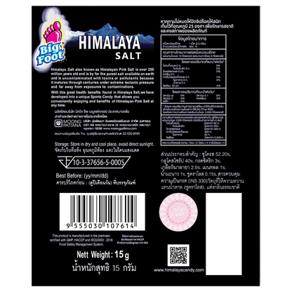 Big Foot Himalaya Salt Mint Lamon Flavour Candy