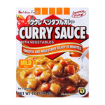 House Vegetable Curry Sauce Mild 200g in a sealed package, ready for cooking, from the dry grocery section.