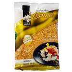 Raitip Fried Garlic in a clear container, showing crispy golden garlic slices, perfect for adding flavor to dishes.