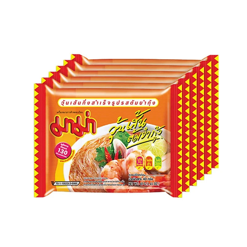MAMA Vermicelli Tom Yum Goong Pack Of 6 Packets