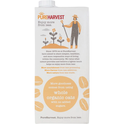 Pureharvest Oat Milk Organic Unsweetened