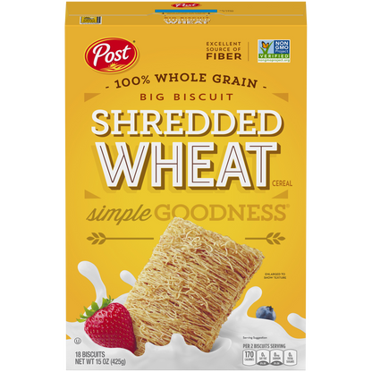 Post Shredded Wheat Big Biscuit Cereal