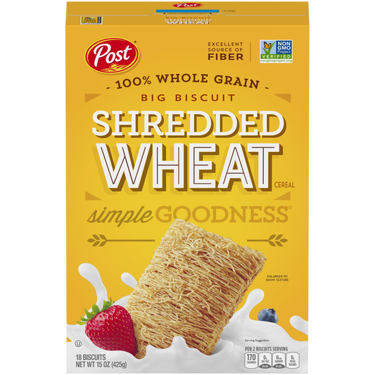 Post Shredded Wheat Big Biscuit Cereal