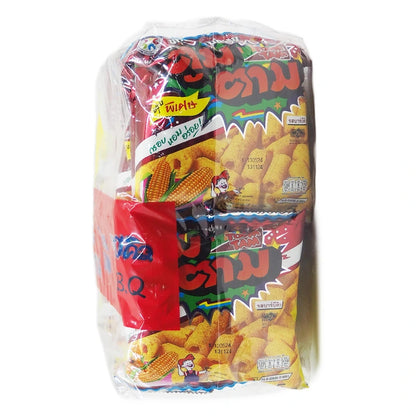 Toomtam Corn Extrude Snack Bbq 23g x12