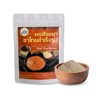 BK Bakery Thai Tea Flavored Instant Custard Powder 500g
