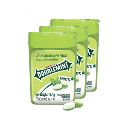 Doublemint Candy Spearmint Flavor 12.4g x3
