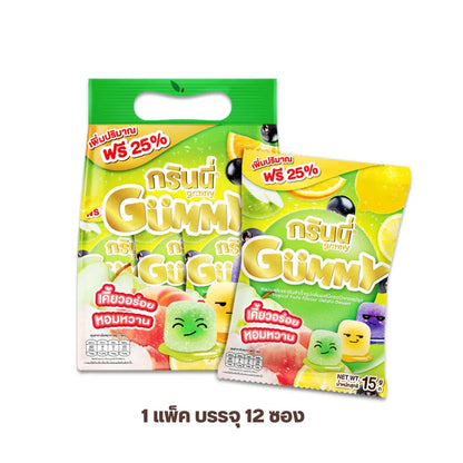 Grinny Tropical Fruits Flavour Gelatin Dessert 15g x3