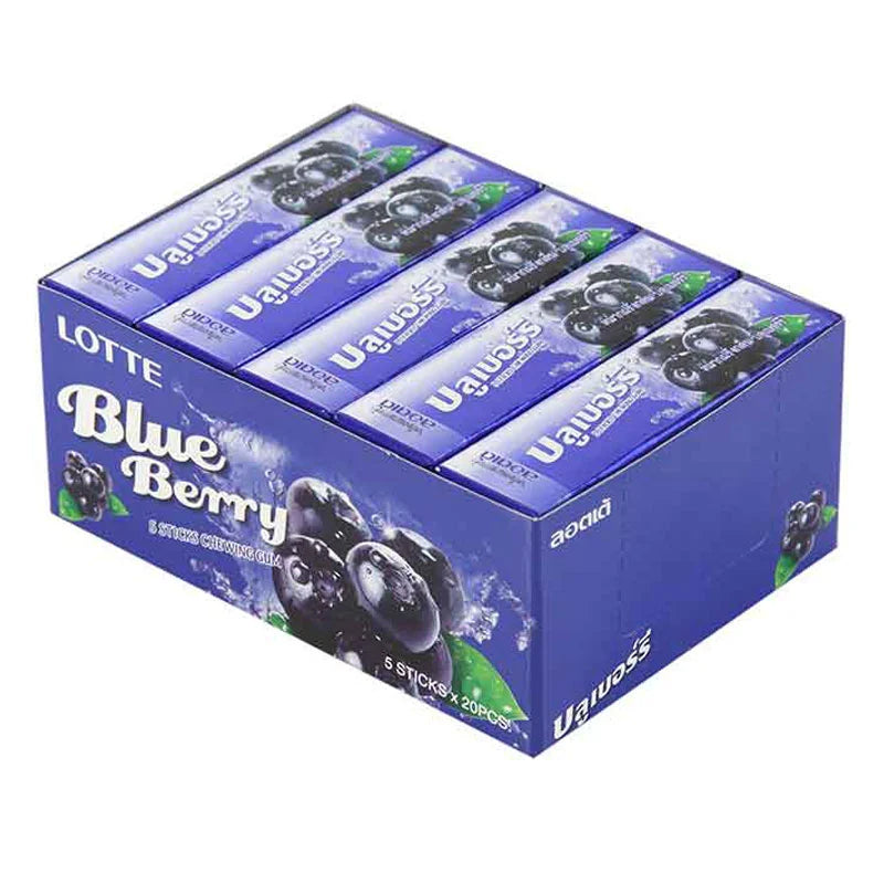Lotte Stick Gum Blueberry 13.5g x20