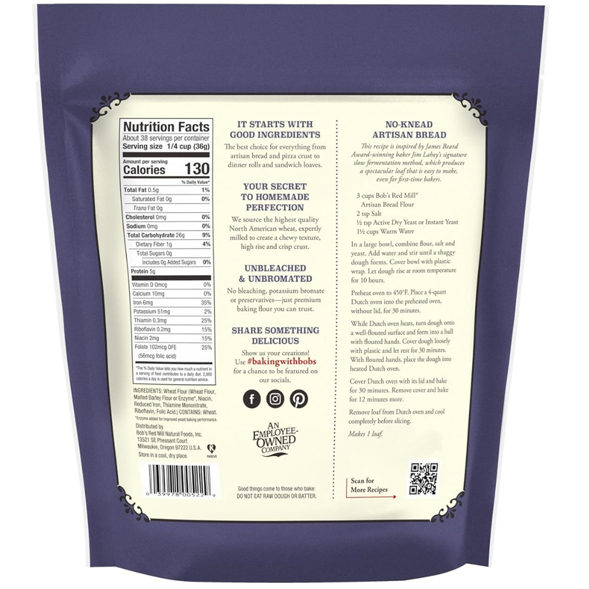 Bob's Red Mill's Artisan Bread Flour