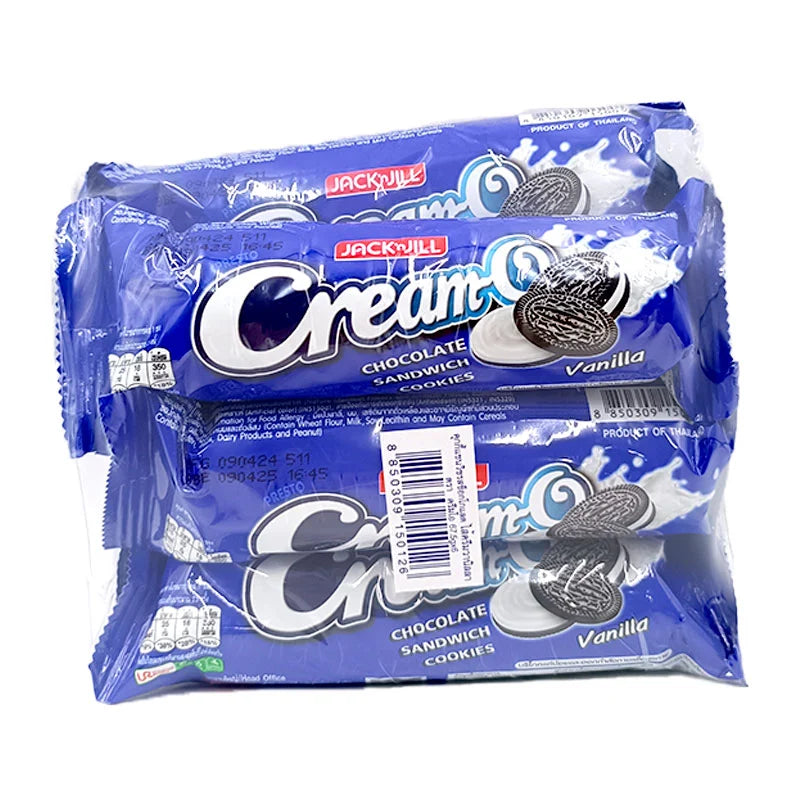 Cream-o Cookies Chocolate Vanilla 67.5g x6