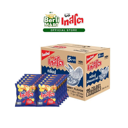 Tasto Crispy Potato Chips Crab Stir-Fried With Curry Powder 11g