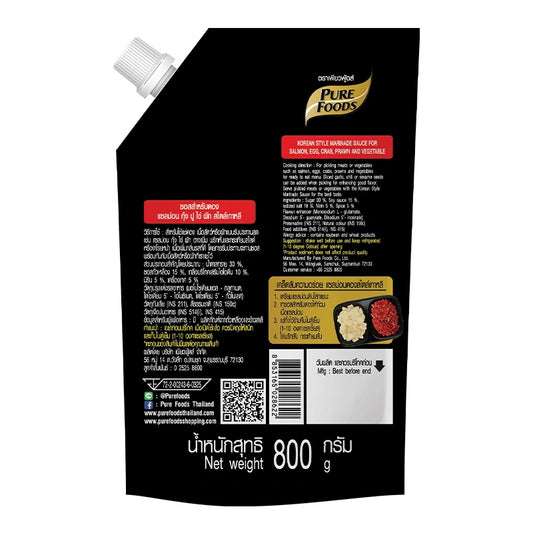 Pure Foods Korean Style Marinade Sauce 800g