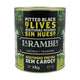 La Rambla pitted black olives in a 3000g container, showing glossy, dark olives ready for cooking or snacking.
