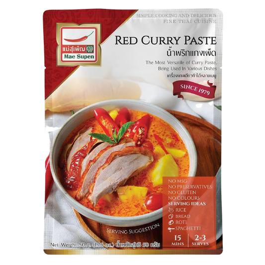 Mae Supen Red Curry Paste