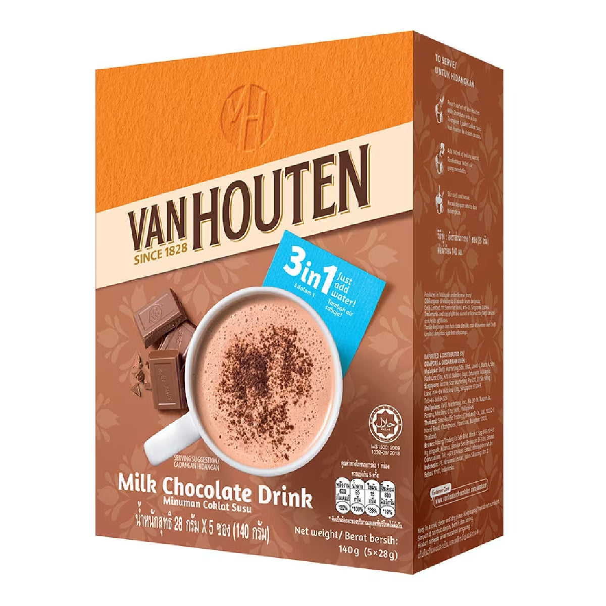 Van Houten Milk Chocolate Drink
