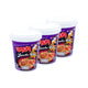 JAYA Noodle Cup Spicy Beef Soup Flavor Pack Of 3 Cups 60g