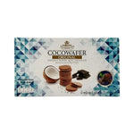 Virgin CoCo Cocowafer Original Coconut Waffles with Chocolate, a snack confectionery with layered coconut and chocolate flavors.