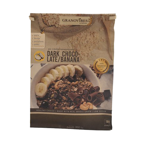 Granovibes Chocolate & Banana Granola