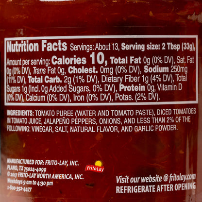 Tostitos Chunky Salsa Medium Red