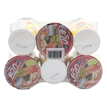 Quick Instant Noodle Cup Tom Yum Mun Kung 60g x6