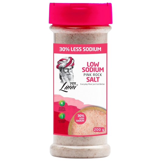Lunn Low Sodium Pink Rock Salt