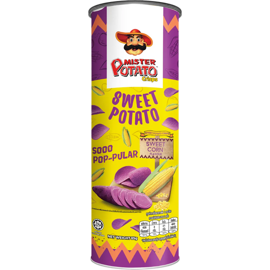 Mister Potato Sweet Potato Crisps Sweet Corn