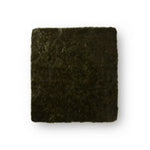 Hanei Roasted Nori Whole Premium sheet of dried seaweed for sushi and snacks, dark green with a slightly shiny surface.