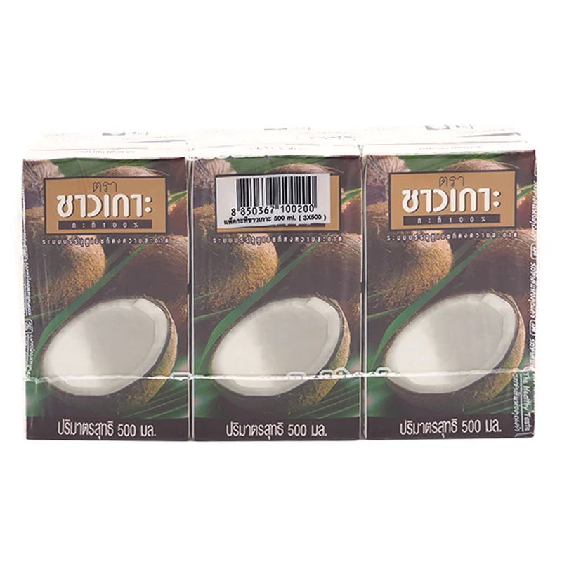 Chaokoh Coconut Milk 500ml x3