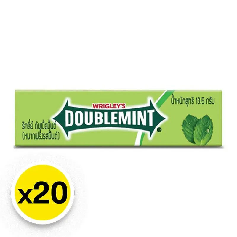 Wrigleys Double Mint Gum 13.5g x20