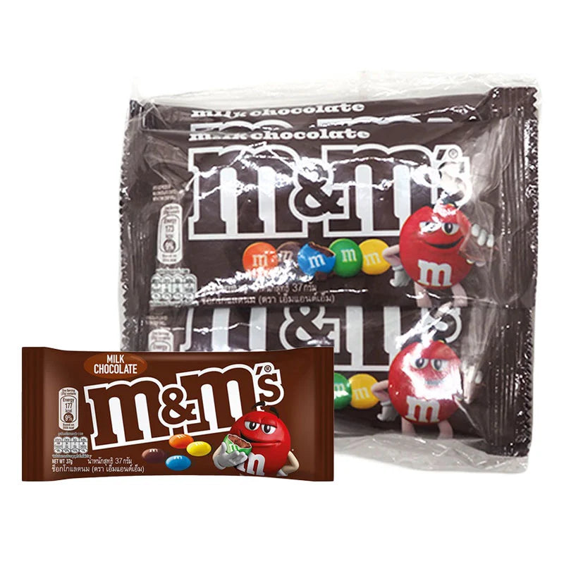 M&M Milk Chocolate Candies 37g x4