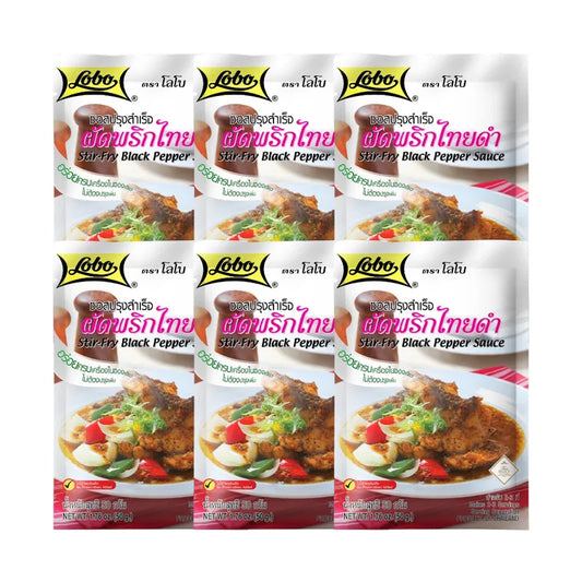 Lobo Ready-made Stir-fried Sauce With Black Pepper 50g