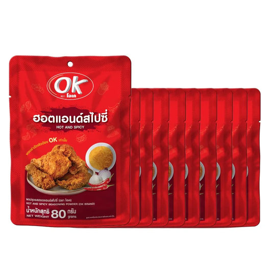 OK Shake Powder Hot And Spicy Flavor 80g