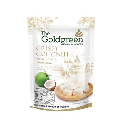 THE GOLDGREEN [single Packet] - CRISPY COCONUT MILK SNACK 25g