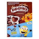 Koko Krunch cereal in a 300g box, dry grocery, featuring colorful chocolate-flavored cereal pieces on the packaging.