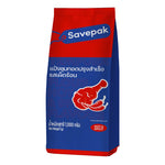 Savepak Tempura Flour Hot & Spicy flavor 1kg in a bag, ideal for making crispy, spicy tempura batter in dry grocery cooking.