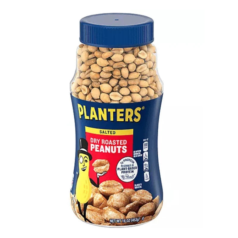 Planters Dry Roasted Salted Peanut 453g x3