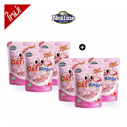Nezline Oat Rings In Snacks Straw 3 60g