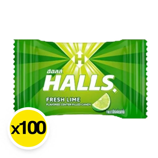 Halls Fresh Lime Candy