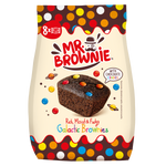 Mr.Brownie Galactic confectionery snack with cosmic-inspired chocolate treats and colorful packaging.